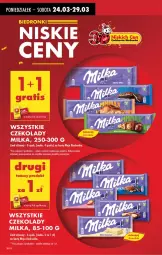 Gazetka promocyjna Biedronka - Od Poniedziałku - Gazetka - ważna od 29.03 do 29.03.2025 - strona 12 - produkty: Por, Gra, Milka