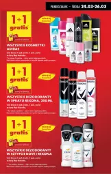 Gazetka promocyjna Biedronka - Od Poniedziałku - Gazetka - ważna od 29.03 do 29.03.2025 - strona 17 - produkty: Por, Gra, Rexona, Dezodorant, Adidas, Dove