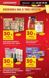 Gazetka promocyjna Biedronka - Od Poniedziałku - Gazetka - ważna od 29.03 do 29.03.2025 - strona 20 - produkty: Ciastka, Niuqi, Podkład, LG