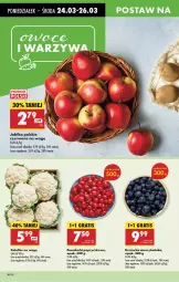 Gazetka promocyjna Biedronka - Od Poniedziałku - Gazetka - ważna od 29.03 do 29.03.2025 - strona 24 - produkty: Kalafior, Gra, Borówka, Borówka amerykańska, Pomidorki