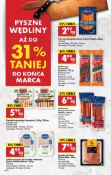 Gazetka promocyjna Biedronka - Od Poniedziałku - Gazetka - ważna od 29.03 do 29.03.2025 - strona 34 - produkty: Kurczak, Ser, Parówki, Szynka, Tarczyński, Kabanos, Fa