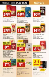 Gazetka promocyjna Biedronka - Od Poniedziałku - Gazetka - ważna od 29.03 do 29.03.2025 - strona 44 - produkty: Torebka, Kawa rozpuszczalna, Por, Inka, Kawa zbożowa, Kawa ziarnista, Kawa, Dilmah, Lipton, Cappuccino, Herbata, Kakao