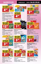 Gazetka promocyjna Biedronka - Od Poniedziałku - Gazetka - ważna od 29.03 do 29.03.2025 - strona 47 - produkty: Ciastka, Orzeszki, Jeżyki, Bonitki, Herbatniki, Rogal, Rodzynki, Kakao, Biszkopty
