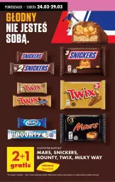 Gazetka promocyjna Biedronka - Od Poniedziałku - Gazetka - ważna od 29.03 do 29.03.2025 - strona 49 - produkty: Por, Milky Way, Bounty, Twix, Snickers, Mars, Baton