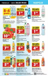 Gazetka promocyjna Biedronka - Od Poniedziałku - Gazetka - ważna od 29.03 do 29.03.2025 - strona 52 - produkty: Sok, Por, Mus, Gra, Ananas, Napoje, LANA, Leon, Sok jabłkowy, Muszynianka, Tymbark, Woda mineralna, Woda niegazowana, Woda, Napój, Cisowianka, LG, Fa