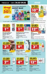 Gazetka promocyjna Biedronka - Od Poniedziałku - Gazetka - ważna od 29.03 do 29.03.2025 - strona 62 - produkty: Top, Cif, Spray do czyszczenia, Rajstopy, Leon, Mleczko, Znicz, Danio, Olej, Wkład olejowy