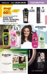 Gazetka promocyjna Biedronka - Od Poniedziałku - Gazetka - ważna od 29.03 do 29.03.2025 - strona 71 - produkty: Palette, Rum, Schwarzkopf, Taft, Schauma, Fa