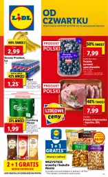 Gazetka promocyjna Lidl - GAZETKA - Gazetka - ważna od 07.08 do 07.08.2021 - strona 1 - produkty: Piwa, Banany, Por, Gra, Borówka, Wieprzowina, Lody, Pepsi, Carlsberg