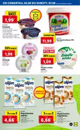 Gazetka promocyjna Lidl - GAZETKA - Gazetka - ważna od 07.08 do 07.08.2021 - strona 17 - produkty: Ser, Danone, Twaróg, Piątnica, Danone Fantasia, Pilos, Fanta, Alpro, Napój, Brownie, Mleko, Fa