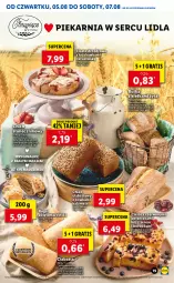 Gazetka promocyjna Lidl - GAZETKA - Gazetka - ważna od 07.08 do 07.08.2021 - strona 19 - produkty: Ser, Por, Gin, Gra, Borówka, Rogal, Chleb, Ciabatta, Bułka