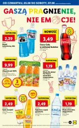 Gazetka promocyjna Lidl - GAZETKA - Gazetka - ważna od 07.08 do 07.08.2021 - strona 21 - produkty: Sok, Coca-Cola, Napój izotoniczny, Napój gazowany, Tymbark, Oshee, Dzieci, Woda mineralna, Woda, Mango, Napój, Psi Patrol, Hortex