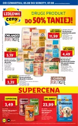 Gazetka promocyjna Lidl - GAZETKA - Gazetka - ważna od 07.08 do 07.08.2021 - strona 46 - produkty: Kurczak, Por, Pur, Bell, Pasztet, Wieprzowina, Wołowina, Sucha karma