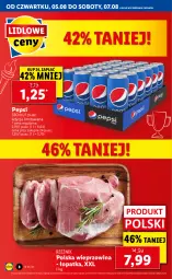 Gazetka promocyjna Lidl - GAZETKA - Gazetka - ważna od 07.08 do 07.08.2021 - strona 8 - produkty: Wieprzowina, Pepsi
