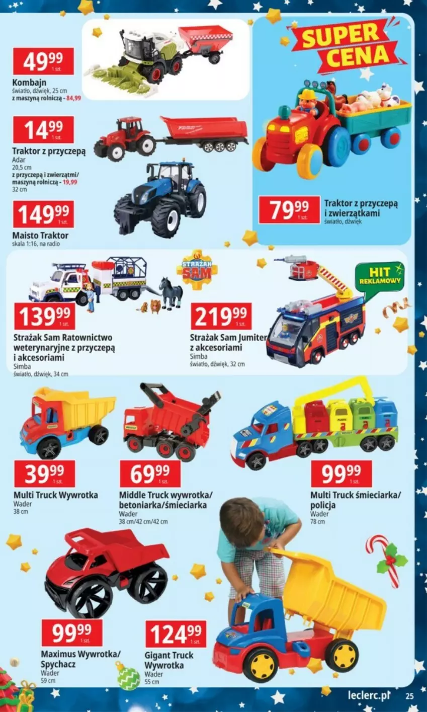 Gazetka promocyjna E Leclerc - ważna 13.11 do 07.12.2024 - strona 18 - produkty: BIC, Mus, Traktor, Wywrotka