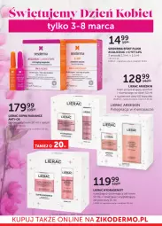 Gazetka promocyjna Ziko - Gazetka Ziko Dermo - Gazetka - ważna od 08.03 do 08.03.2023 - strona 10 - produkty: Ser, Rum, Lierac, Booster, Serum, Suplement diety, Sesderma