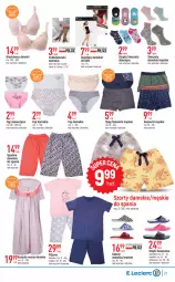 Gazetka promocyjna E Leclerc - Gazetka - ważna od 20.08 do 20.08.2022 - strona 21 - produkty: Klapki, Top, Ser, Kapcie, Koszula nocna, Biustonosz, Karp, Kosz, Rajstopy, Koszula, Slipy, Dzieci, Figi, Spodnie, Bokserki, Piżama