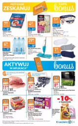 Gazetka promocyjna E Leclerc - Gazetka - ważna od 20.08 do 20.08.2022 - strona 3 - produkty: Sałatka, Pierogi, Top, Mus, Mop, Rio Mare, Danone, Borówka, Borówka amerykańska, Papier, Jogurt, Olej silnikowy, Velvet, Sałat, Ręcznik, Rolki, Szyna, Fanta, Woda mineralna, Woda, Herbata, Olej, Kiełbasa, Herbapol, Kiełbasa śląska, Fa