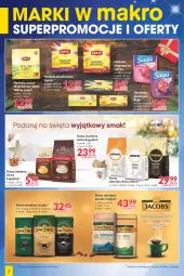 Gazetka promocyjna Makro - [Oferta specjalna] Marki w MAKRO - Gazetka - ważna od 26.12 do 26.12.2021 - strona 8 - produkty: Gin, Kawa ziarnista, Saga, Kawa mielona, Kawa, Herbata czarna, Lipton, Jacobs, Herbata