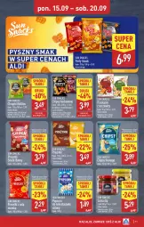 Gazetka promocyjna Aldi - Pełna oferta - Gazetka - ważna od 20.09 do 20.09.2025 - strona 11 - produkty: Beko, Chipsy, Chrupki, Salsa, Popcorn, Limonka, Precelki, Fa