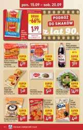 Gazetka promocyjna Aldi - Pełna oferta - Gazetka - ważna od 20.09 do 20.09.2025 - strona 20 - produkty: Dr Gerard, Chrupki, Lody, Sezam, Herbatniki, Napój gazowany, Galaretki, Ciepłe lody, Gala, Napój, Fa