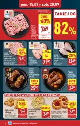 Gazetka promocyjna Aldi - Pełna oferta - Gazetka - ważna od 20.09 do 20.09.2025 - strona 6 - produkty: Kurczak, Mięso mielone, Mięso mielone z łopatki wieprzowej, Sos, Sok, Ser, Filet z piersi kurczaka, Sokołów, Golonka z indyka, Mięsne specjały, Owoce, Chleb, Bułka, Mięso
