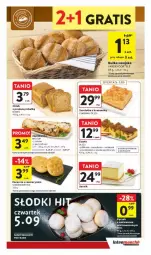 Gazetka promocyjna Intermarche - Gazetka - ważna od 11.09 do 11.09.2024 - strona 3 - produkty: Ser, Cukier, Focaccia, Szarlotka, Bułka, Jabłka