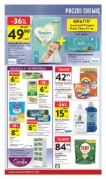 Gazetka promocyjna Intermarche - Gazetka - ważna od 11.09 do 11.09.2024 - strona 32 - produkty: Coccolino, Pampers, Vizir, Płyn do płukania, Chusteczki, Dzieci, Fairy, Danio, Zmywarki, Kapsułki do prania, Fa