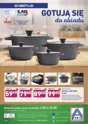 Gazetka promocyjna Aldi - Od Środy i Soboty - Gazetka - ważna od 06.03 do 06.03.2021 - strona 12 - produkty: Gra, Garnek, LANA, Piekarnik, Fa