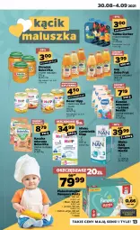 Gazetka promocyjna Netto - Gazetka spożywcza - Gazetka - ważna od 04.09 do 04.09.2021 - strona 13 - produkty: HiPP, Sok, Ser, Ryż, Mus, Gerber, Pampers, Majtki, BoboVita, NAN Optipro, Deser, Pieluchomajtki, Nestlé, Mleko