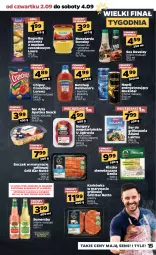 Gazetka promocyjna Netto - Gazetka spożywcza - Gazetka - ważna od 04.09 do 04.09.2021 - strona 15 - produkty: Piwa, Ketchup, Sos, Ser, Mus, Gra, Somersby, Chipsy, Laur, Bagietka pszenna, Bagietka, Burger, Boczek, Crunchips, Lorenz, Grill, Napój, Musztarda, Hellmann’s