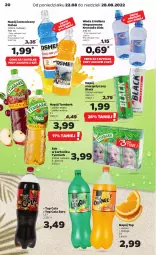 Gazetka promocyjna Netto - Artykuły spożywcze - Gazetka - ważna od 28.08 do 28.08.2022 - strona 20 - produkty: Top, Sok, Napój energetyczny, Lack, LANA, Tonik, Napój izotoniczny, Tymbark, Oshee, Woda, Napój, Mięta