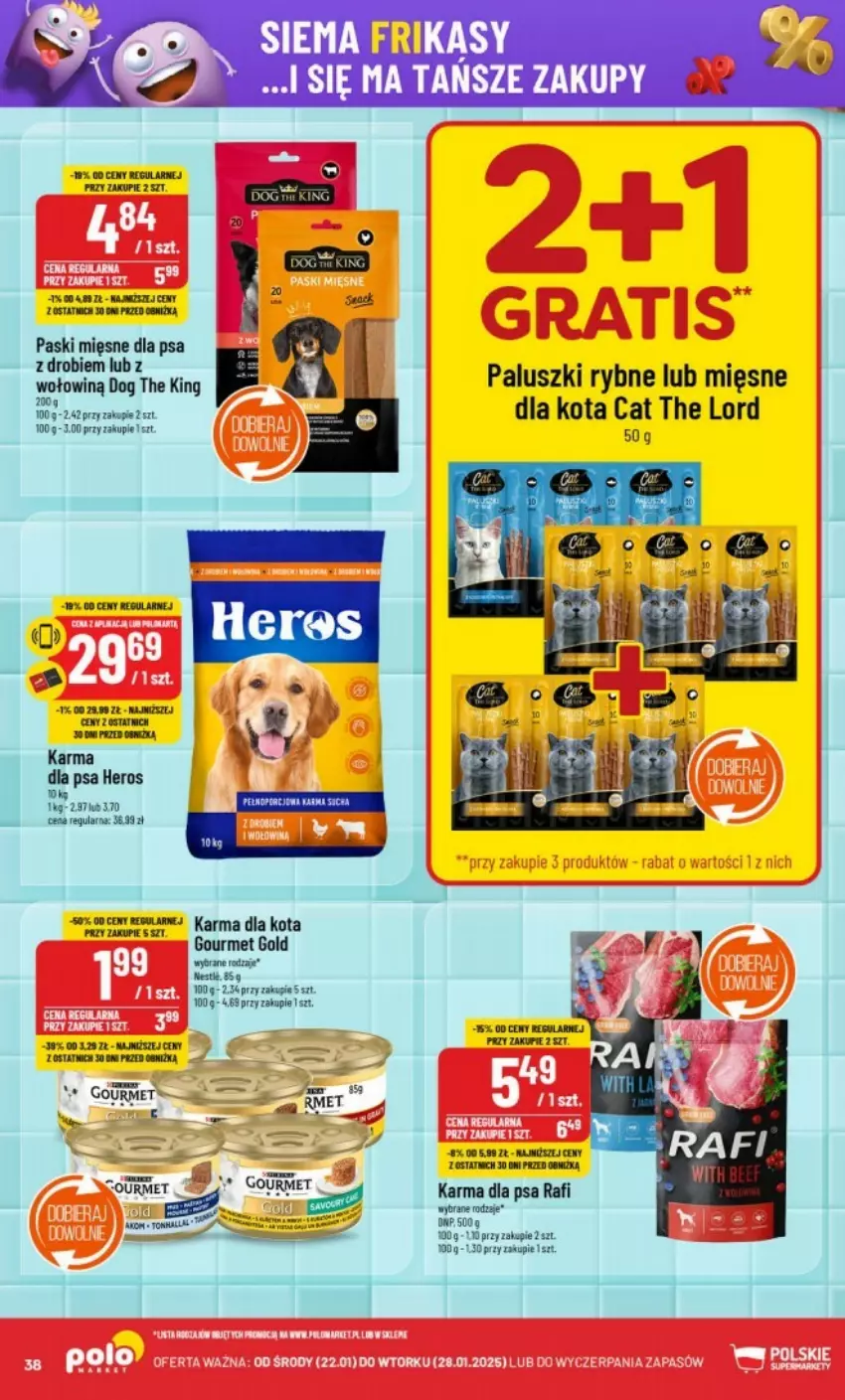 Gazetka promocyjna PoloMarket - ważna 22.01 do 28.01.2025 - strona 32 - produkty: Gourmet Gold, Paluszki rybne