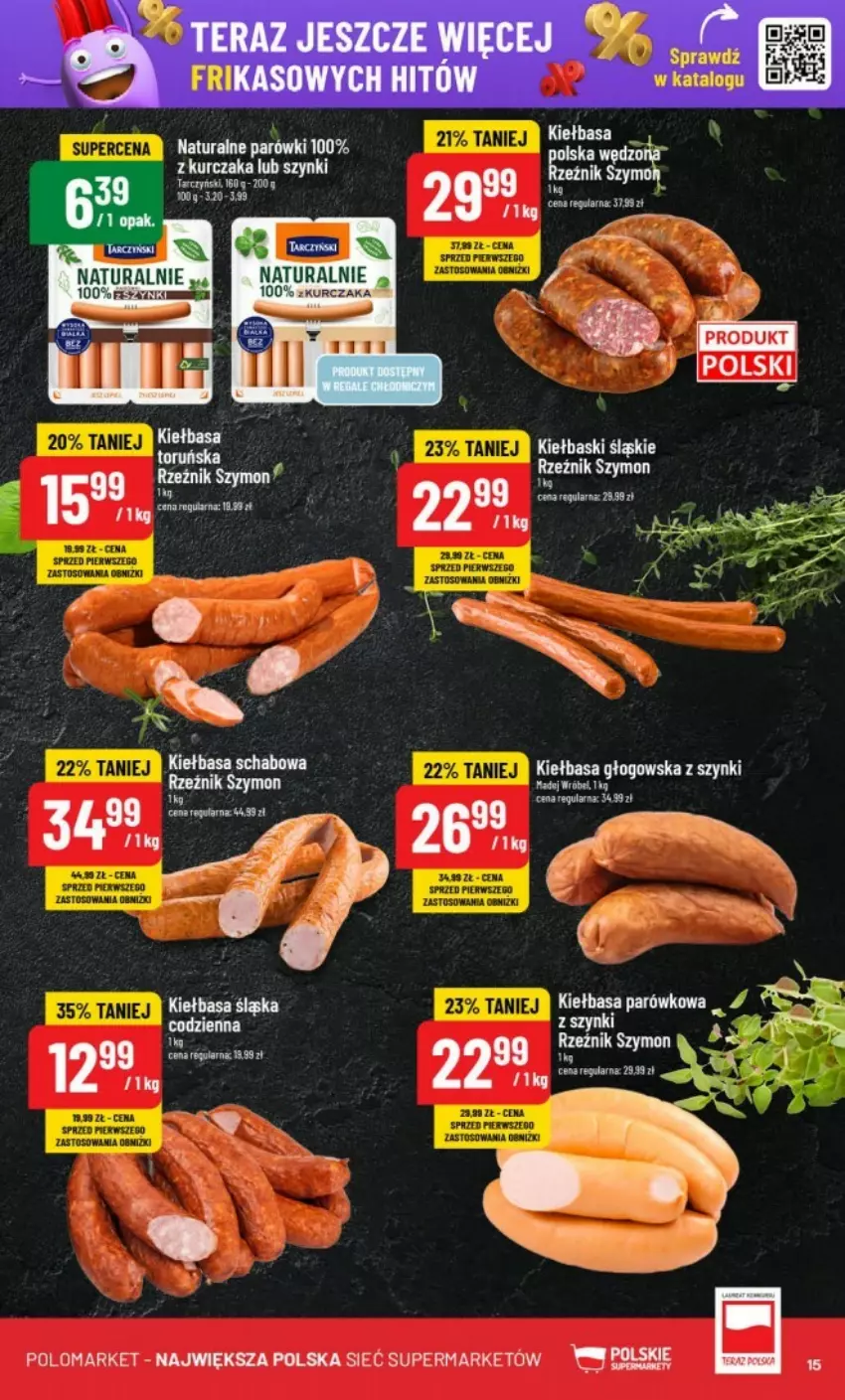 Gazetka promocyjna PoloMarket - ważna 22.01 do 28.01.2025 - strona 7 - produkty: Kiełbasa, Kiełbasa głogowska, Kiełbaski śląskie, Kurczak, Sos