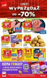 Gazetka promocyjna PoloMarket - Gazetka - ważna od 28.01 do 28.01.2025 - strona 1 - produkty: Polędwica, Sos, Pekpol, Ziemniaki, LANA, Mleczko, Mleko, Fa