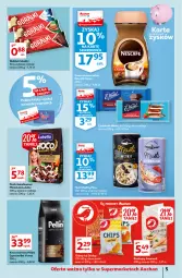 Gazetka promocyjna Auchan - Sezon na lato Supermarkety - Gazetka - ważna od 07.07 do 07.07.2021 - strona 5 - produkty: Lubella, Kawa ziarnista, Bell, Chipsy, Wafelek, Kawa, Danio, Bella, Góralki, Mleko