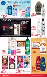 Gazetka promocyjna Super Pharm - Gazetka - Gazetka - ważna od 26.12 do 26.12.2022 - strona 12 - produkty: Palette, Fructis, Ser, Wella, Schauma, Szampon, Syoss, Garnier, Lakier do włosów, Odżywka, Nivea, Lakier