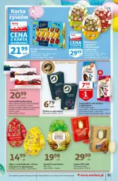 Gazetka promocyjna Auchan - Święta tuż tuż Hipermarkety - Gazetka - ważna od 03.04 do 03.04.2021 - strona 21 - produkty: Rum, Gra, Borówka, Lindor, Ferrero Rocher, Ferrero, Owoce, Lindt, Likier, Fa