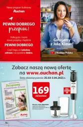 Gazetka promocyjna Auchan - Święta tuż tuż Hipermarkety - Gazetka - ważna od 03.04 do 03.04.2021 - strona 34 - produkty: Ser, Blender, Tefal, Fa