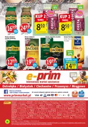 Gazetka promocyjna Prim Market - Gazetka - ważna od 17.08 do 17.08.2022 - strona 16 - produkty: Tchibo, Kawa rozpuszczalna, Sok, Koc, Gra, Papier, Kawa ziarnista, Piątnica, Róża, Kisiel, Kawa mielona, Kawa, Jacobs Krönung, Sokół, Malm, Mysz, Stock, Jacobs, Olej, Ogród, Jednorożec, Fa