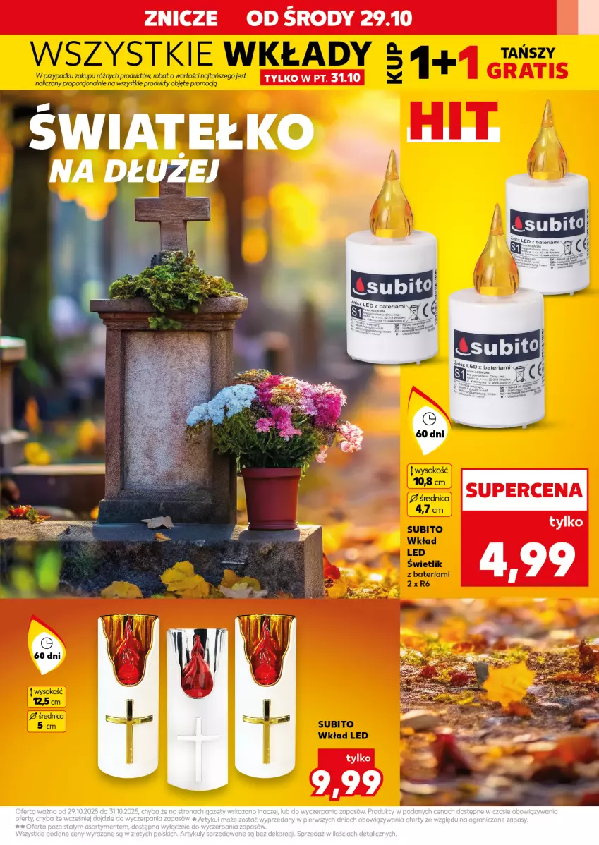 Gazetka promocyjna Kaufland - Kaufland - ważna 29.10 do 05.11.2025 - strona 11 - produkty: Znicz