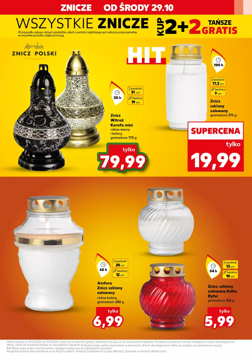 Gazetka promocyjna Kaufland - Kaufland - ważna 29.10 do 05.11.2025 - strona 3 - produkty: Fa, Gra, Por, Rama, Sok, Znicz