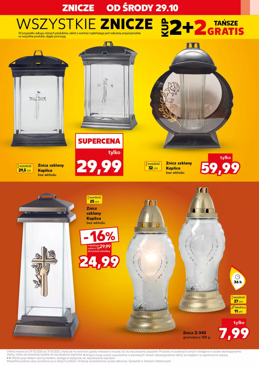 Gazetka promocyjna Kaufland - Kaufland - ważna 29.10 do 05.11.2025 - strona 7 - produkty: Gra, Por, Rama, Sok, Znicz