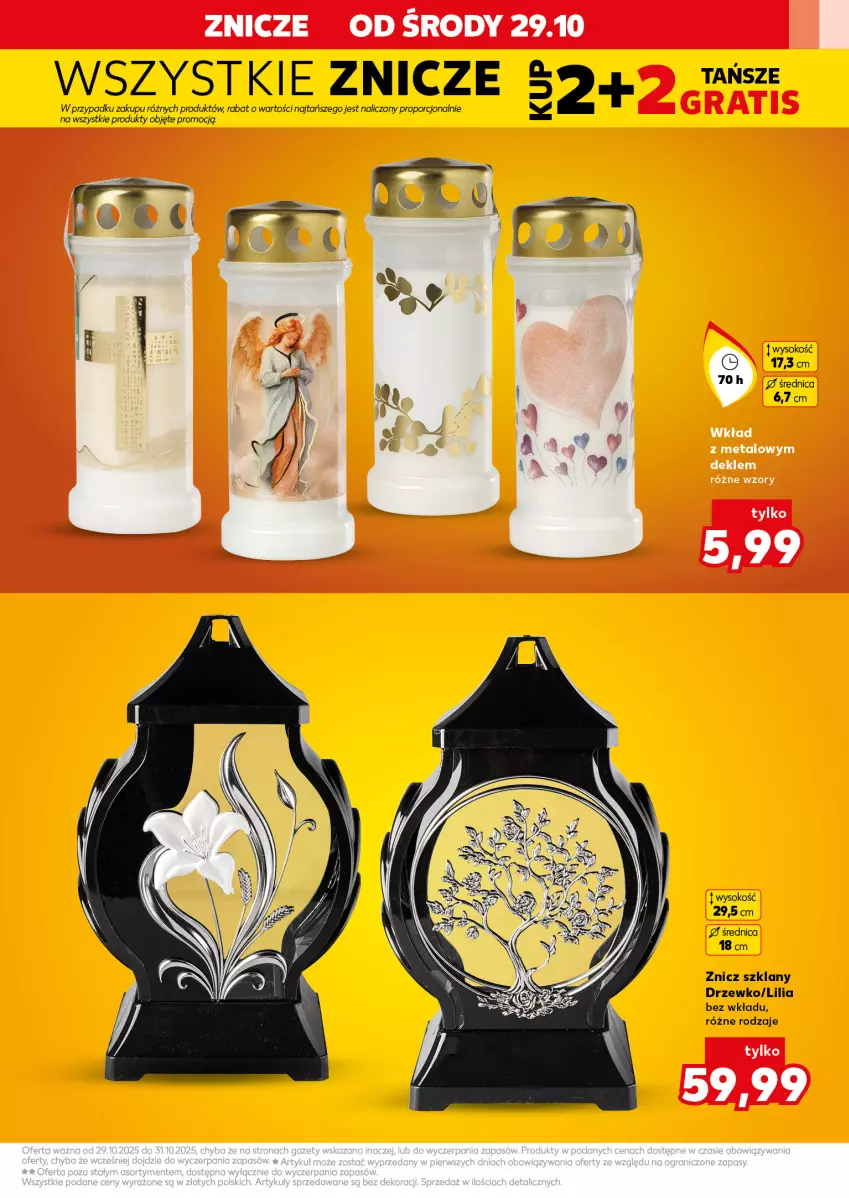 Gazetka promocyjna Kaufland - Kaufland - ważna 29.10 do 05.11.2025 - strona 9 - produkty: Por, Sok, Znicz