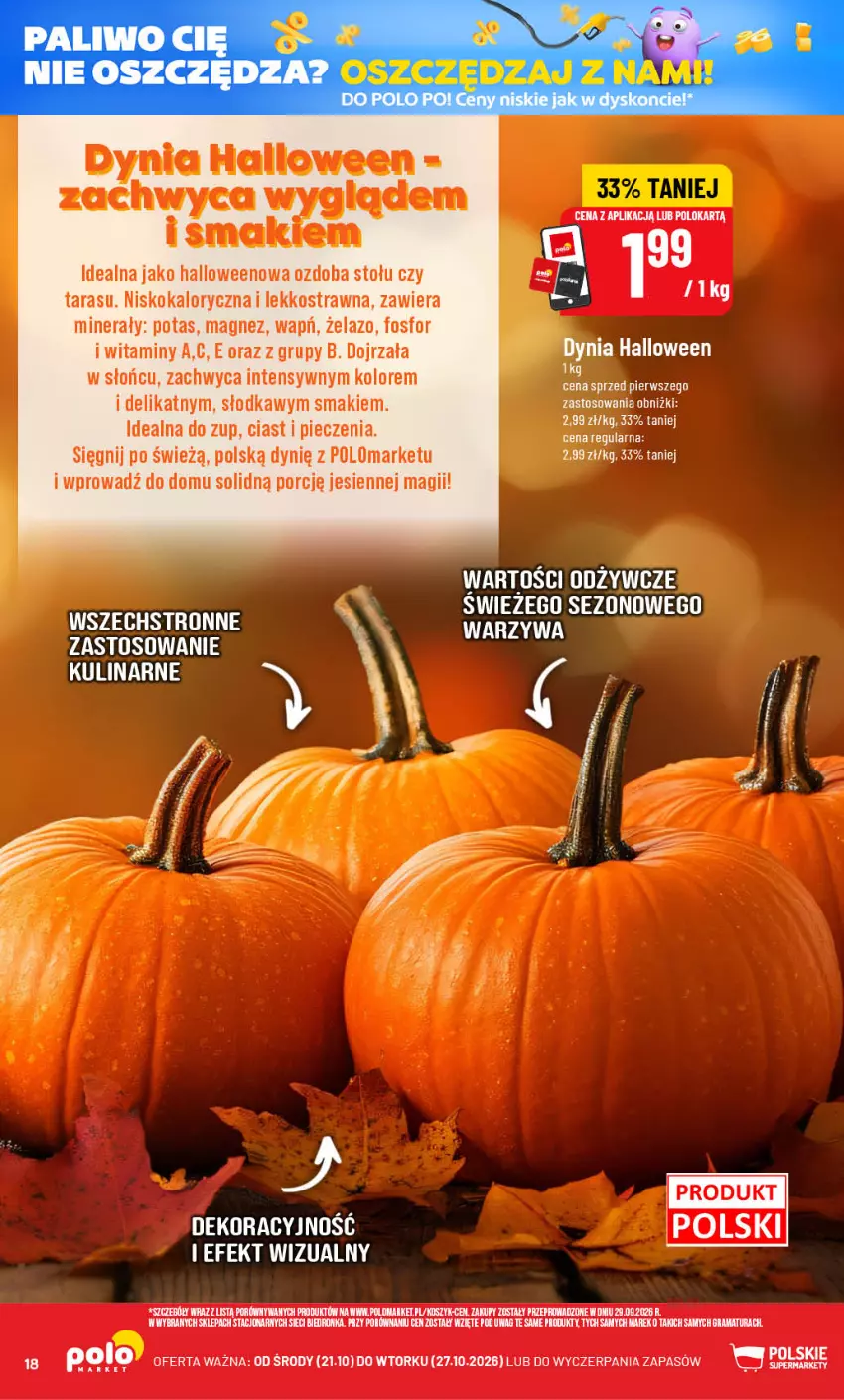 Gazetka promocyjna PoloMarket - Gazetka POLOmarket - ważna 21.10 do 27.10.2026 - strona 18 - produkty: Gra, Kosz, Kotlin, Magnez, Ozdoba, Piec, Por, Rama