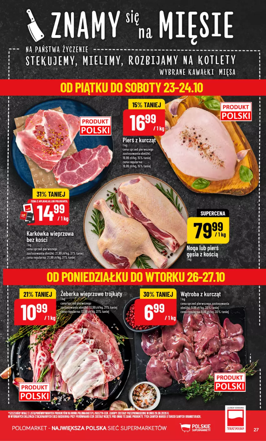 Gazetka promocyjna PoloMarket - Gazetka POLOmarket - ważna 21.10 do 27.10.2026 - strona 27 - produkty: Fa, Gra, Kosz, Por, Rama