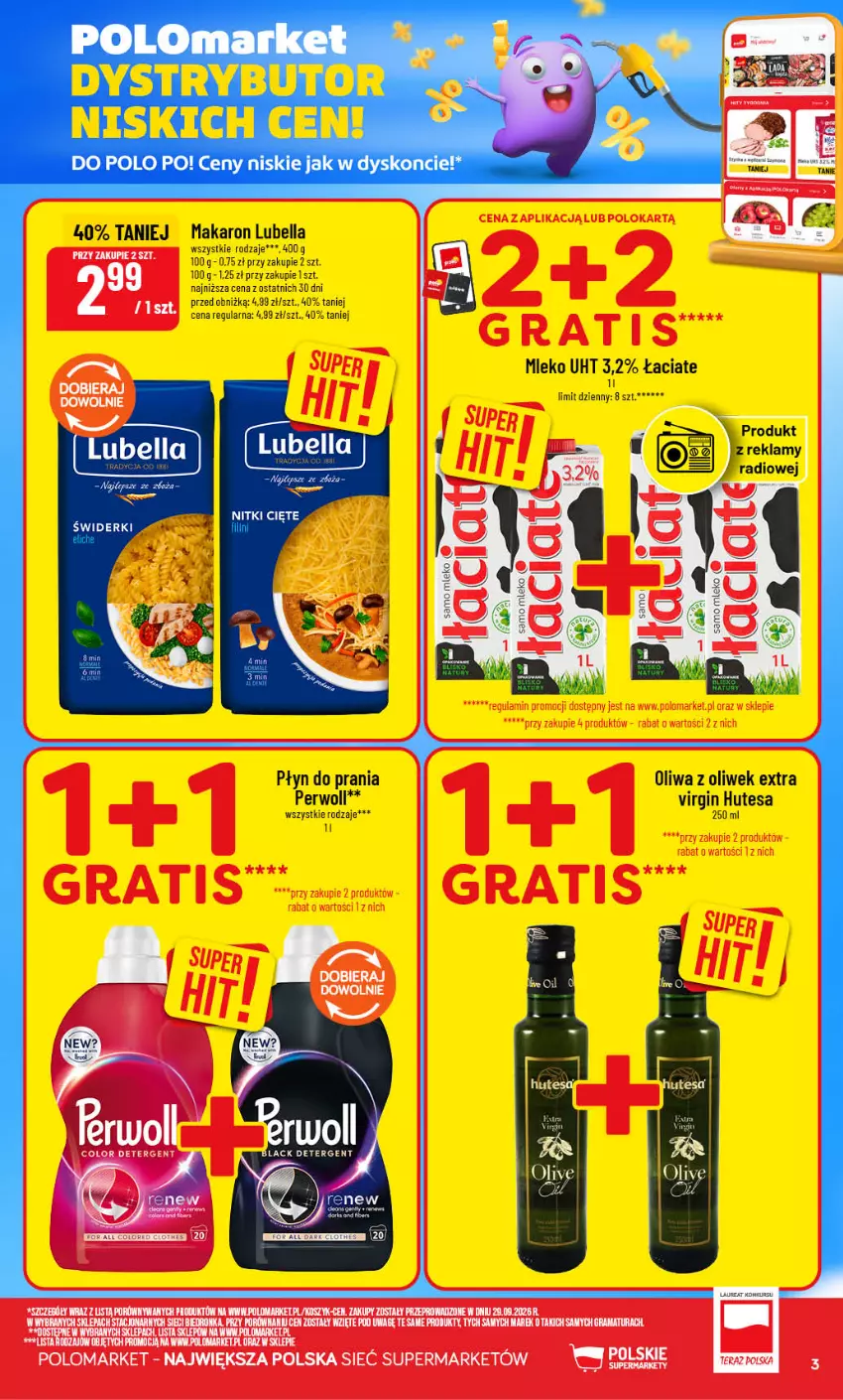 Gazetka promocyjna PoloMarket - Gazetka POLOmarket - ważna 21.10 do 27.10.2026 - strona 3 - produkty: Gra, Inka, Kosz, Lack, Mleko, Por, Rama