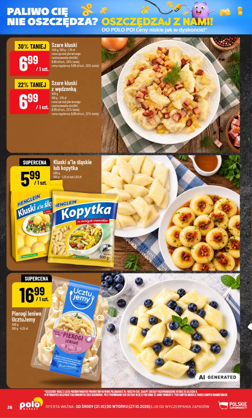 Gazetka promocyjna PoloMarket - Gazetka POLOmarket - ważna 21.10 do 27.10.2026 - strona 38 - produkty: Fa, Gra, Kopytka, Kosz, Por, Rama