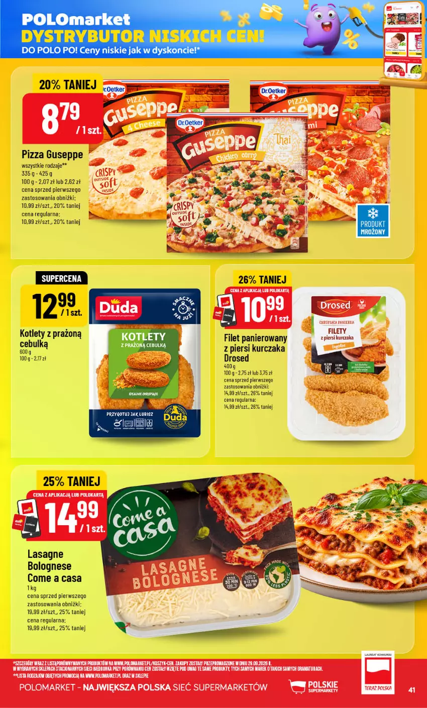 Gazetka promocyjna PoloMarket - Gazetka POLOmarket - ważna 21.10 do 27.10.2026 - strona 41 - produkty: Gra, Kosz, Kotlet, Kurczak, Pizza, Por, Rama