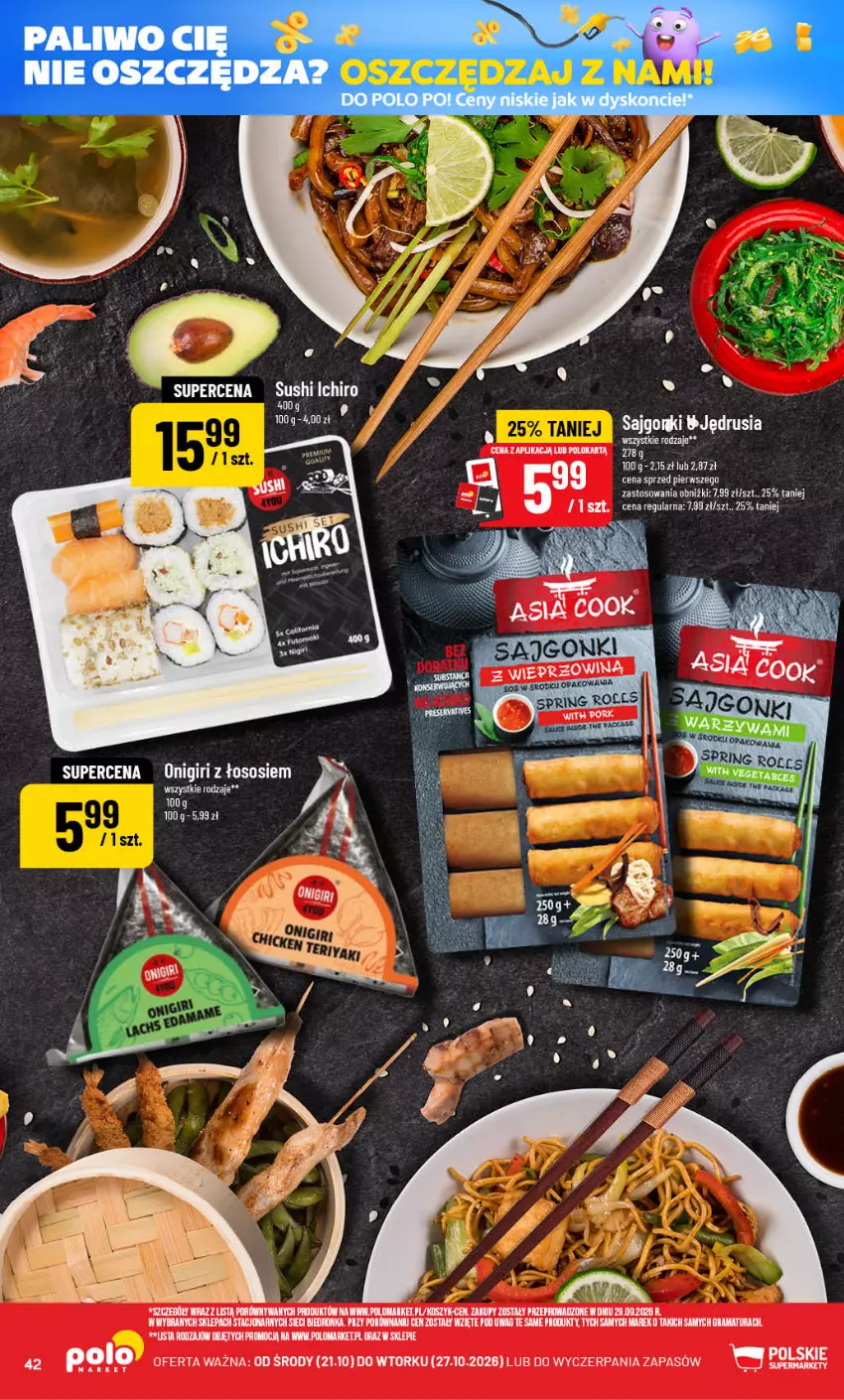 Gazetka promocyjna PoloMarket - Gazetka POLOmarket - ważna 21.10 do 27.10.2026 - strona 42 - produkty: Fa, Gra, Kosz, Por, Rama, Sos