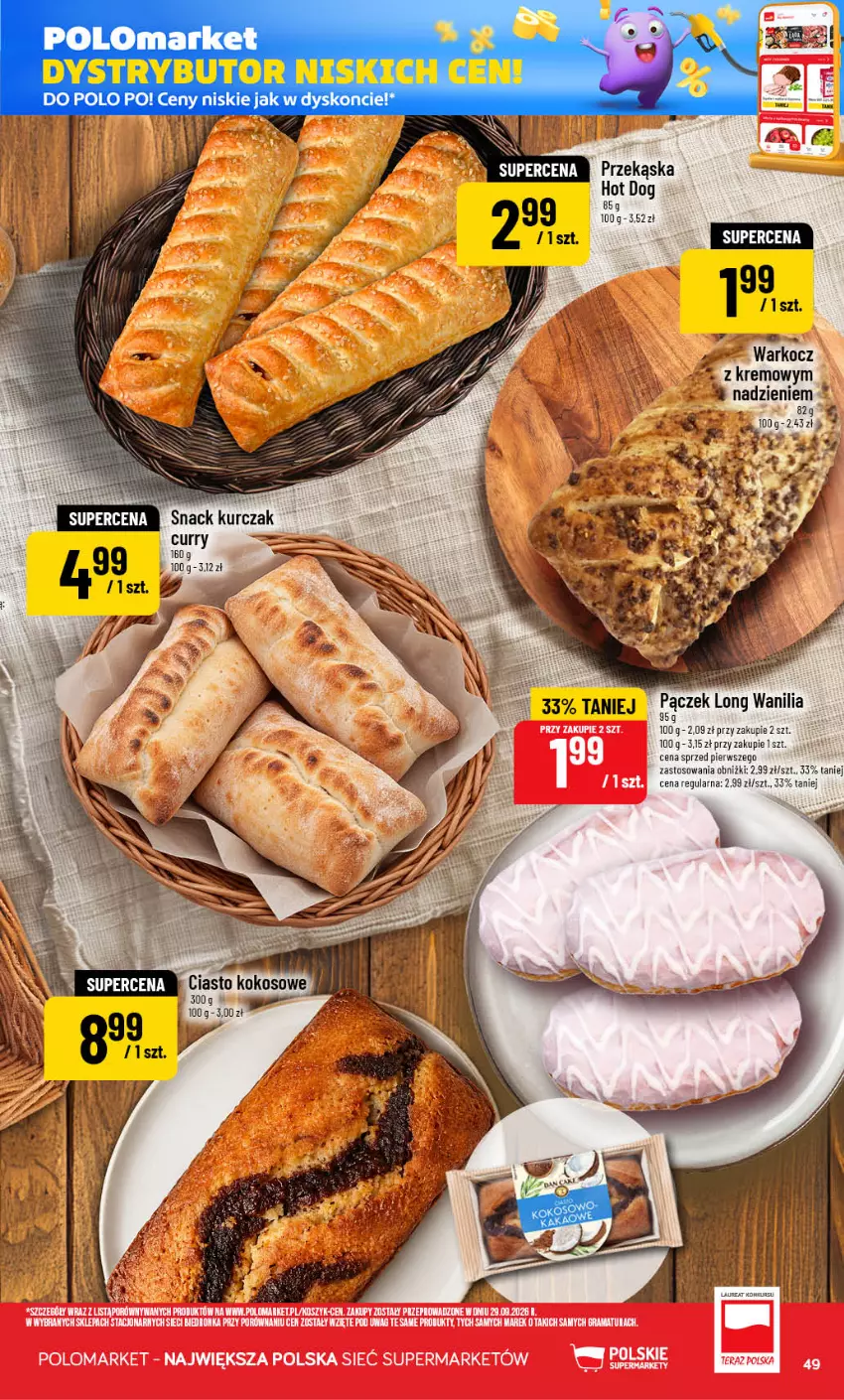 Gazetka promocyjna PoloMarket - Gazetka POLOmarket - ważna 21.10 do 27.10.2026 - strona 49 - produkty: Hot dog, Kask, Koc